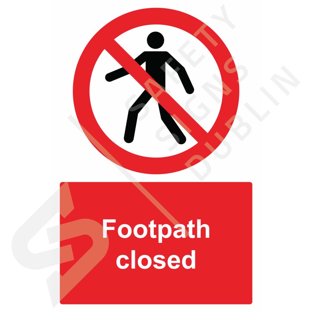 Sign - Footpath-closed-P6026