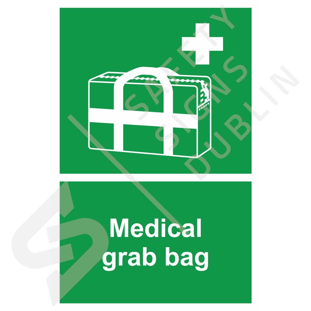Medical grab bag S7062 Safety Signs Dublin
